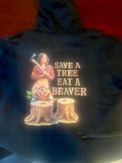 Save a Tree Logger Hoodie